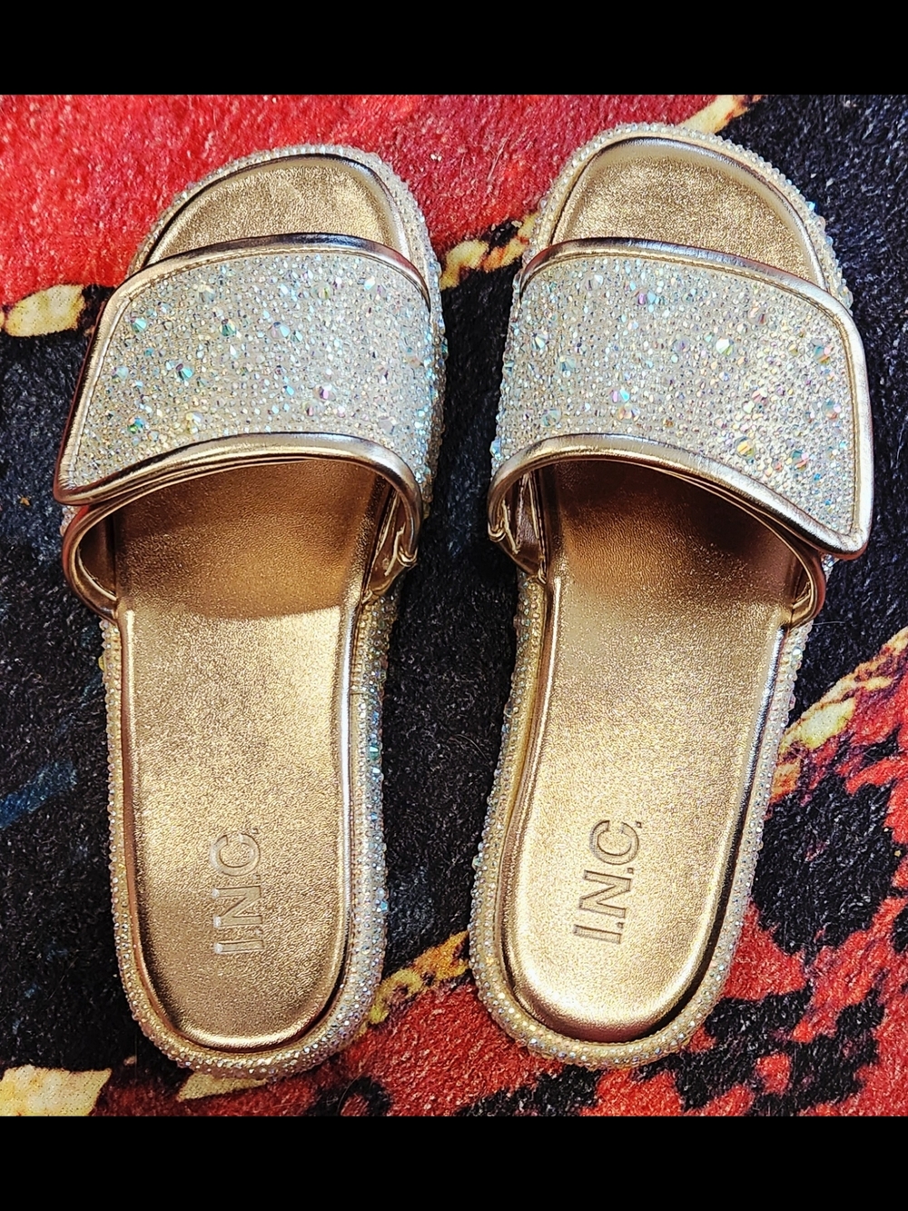 Women's Rayley Slip-On Embellished Pool Slide Sandals